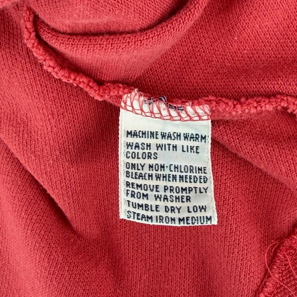 Polo Ralph Lauren Men's XL Red V-Neck Polo Shirt Embroidered Pony Classic Casual